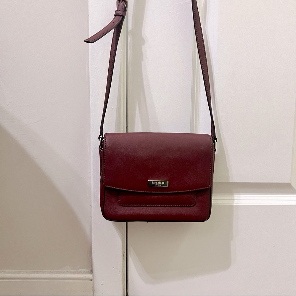 Kate Spade Burgundy Crossbody Purse